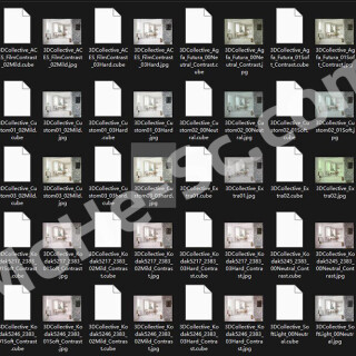 3DCollective-Filmic-LUT-Pack--132LUT--For-Vray-Corona-Octane-FStorm-Photoshop-0
