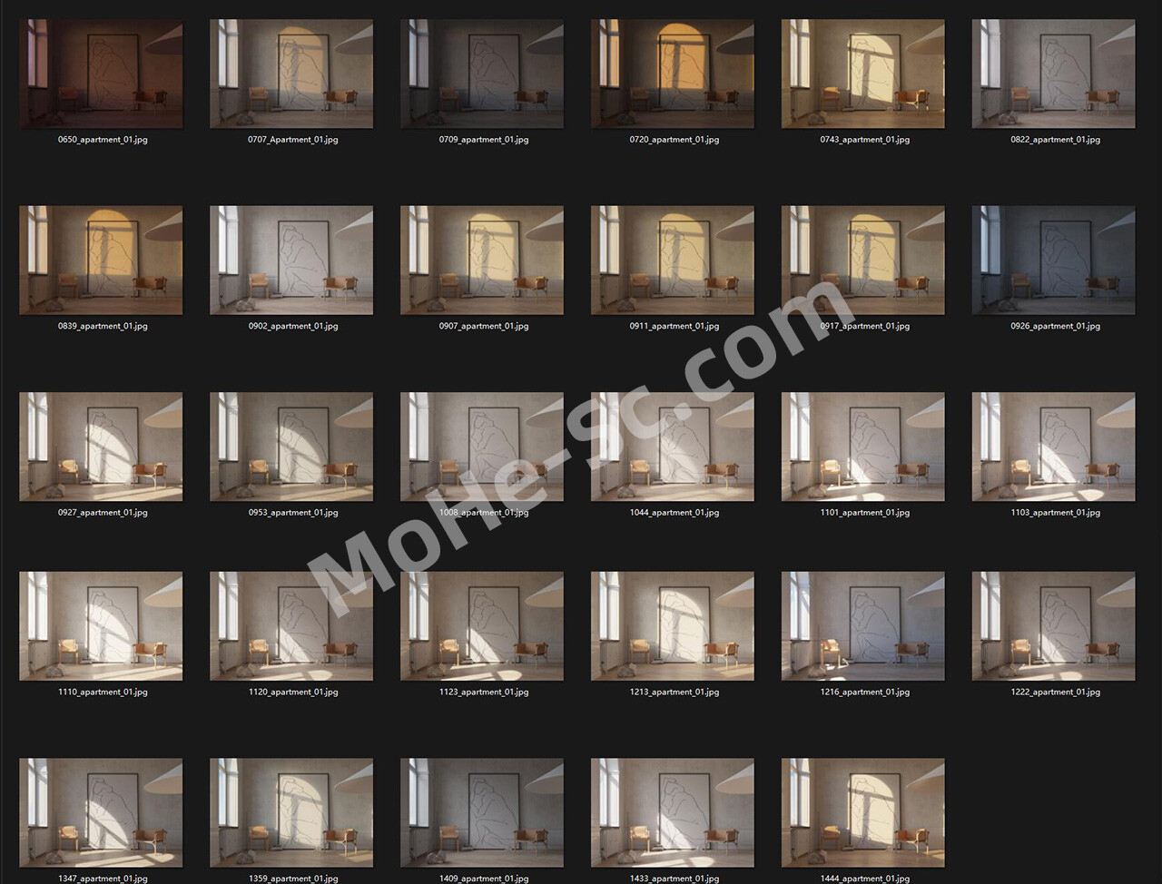 图片[3]-Pg-skies官网29套效果图写实高清4K带光照参数HDRI环境贴图 天空贴图3DMAX灯光渲染3D模型光源预设