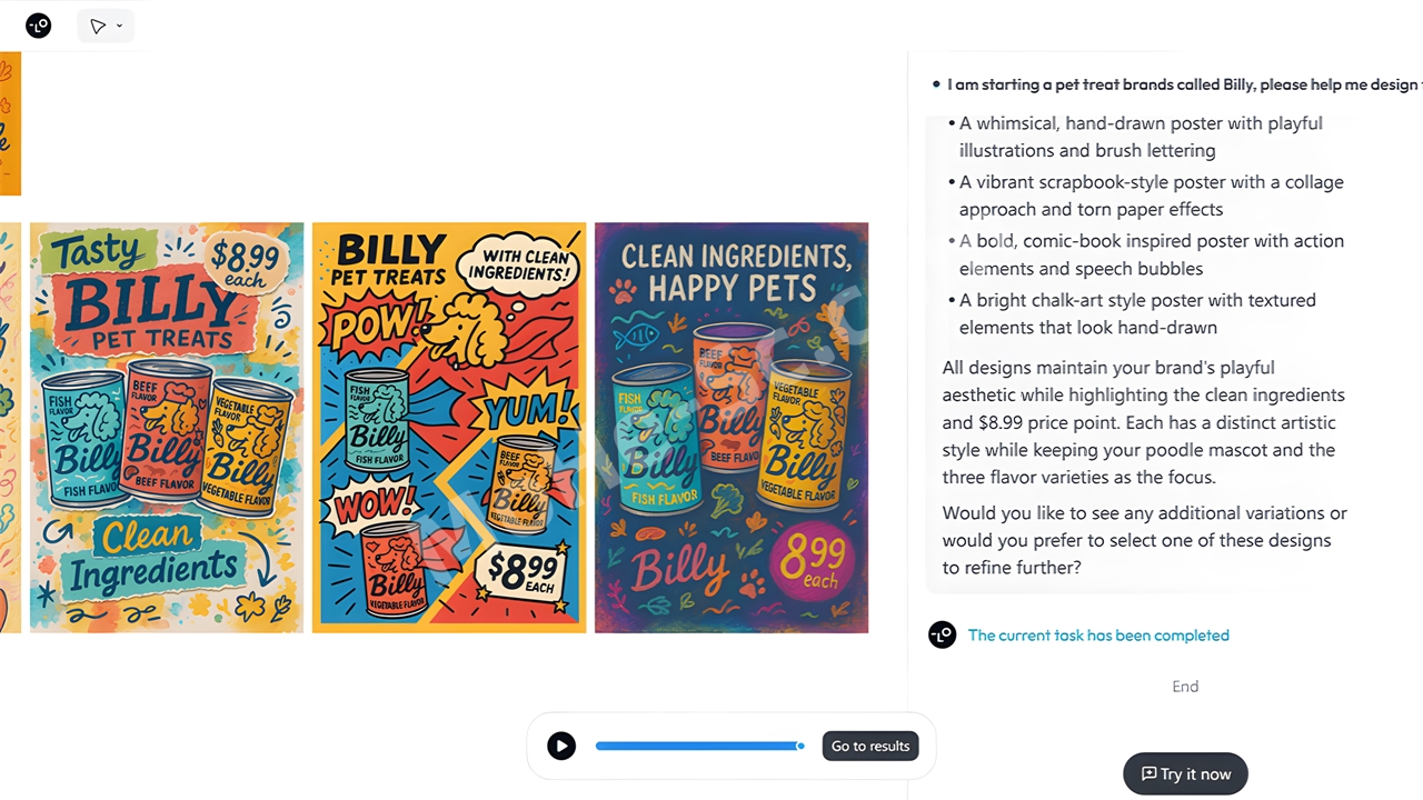 Lovart - 首个专业设计行业AI Agent,从创意到交付一键设计智能体