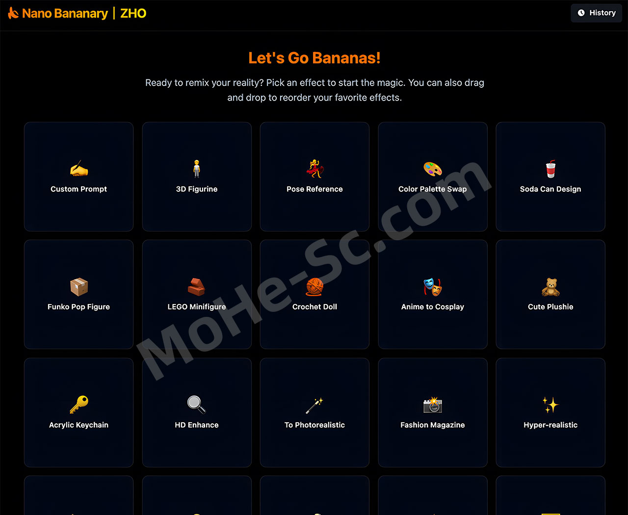 Nano Bananary:免费开源的 AI 图像编辑神器,无需提示词一键生成高清图片!全面解析与实用指南