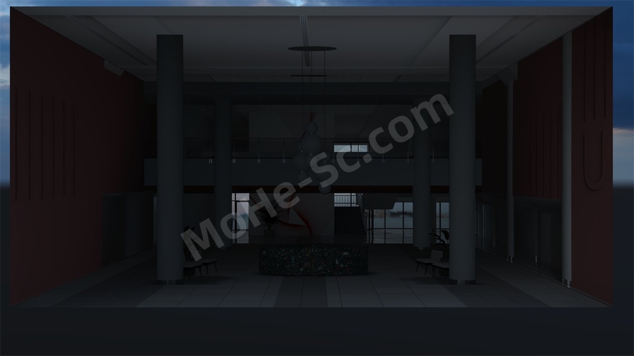 图片[5]-Wparallax Lobby 1 Kpack // One-Click-Interiors 商业大堂1系列 视差贴图 For Vray/Corona/Railclone