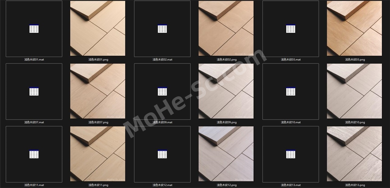 图片[5]-90套+Corona Renderer超写实高清照片级木纹材质贴图