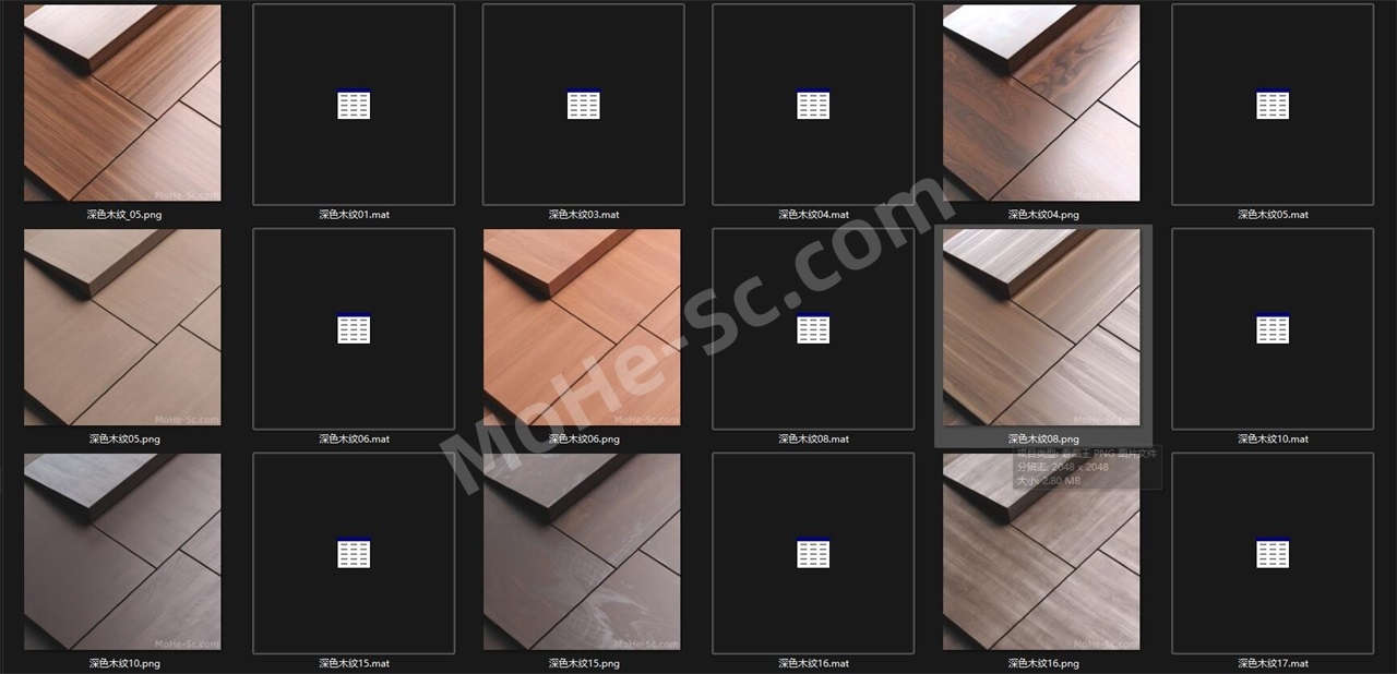图片[8]-90套+Corona Renderer超写实高清照片级木纹材质贴图