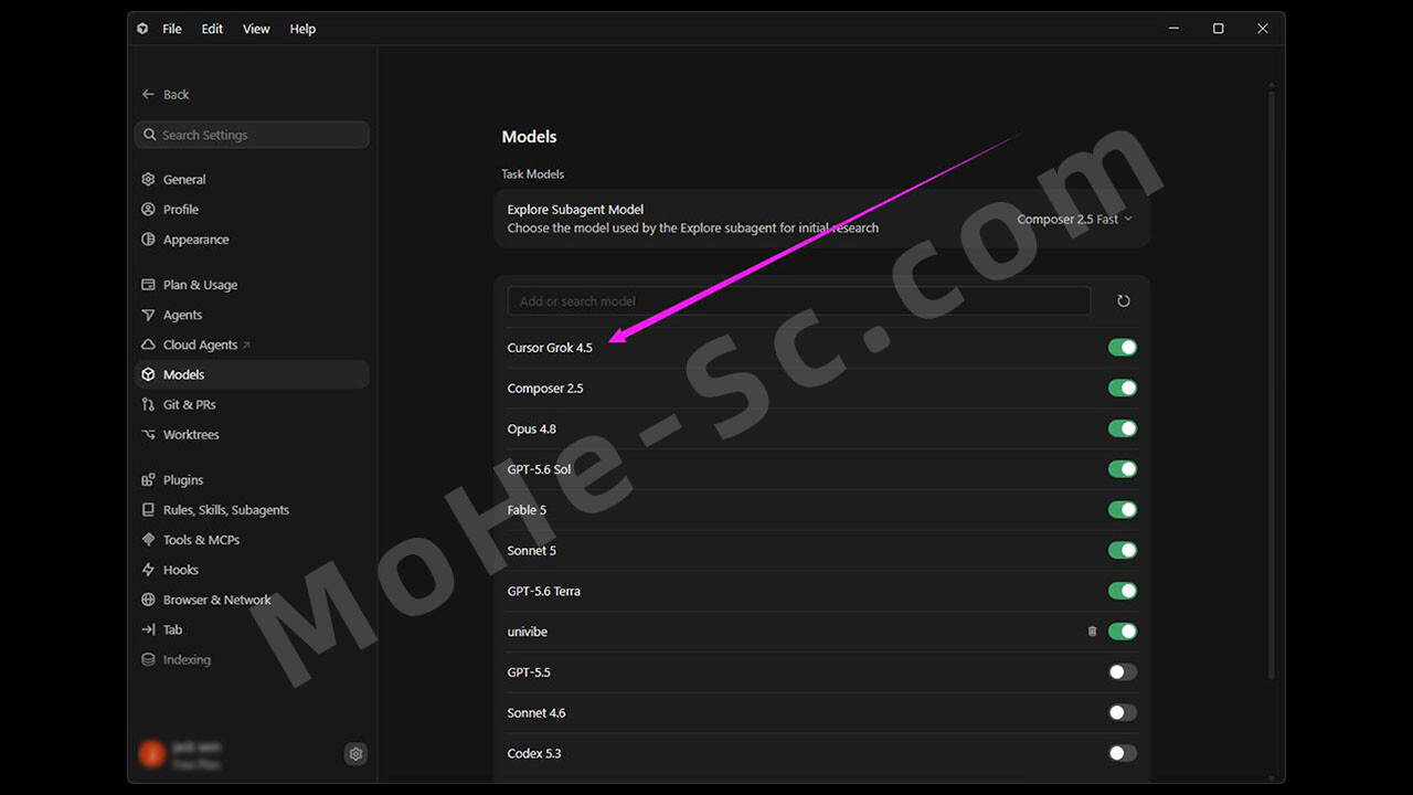 图片[10]-Grok 4.5 正式发布！免费体验最强编码模型之一，Grok Build + Cursor 完美结合，AI 编程进入 Agent 时代，附Cursor 中使用 Grok 4.5步骤！